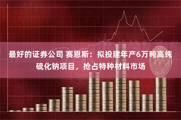 最好的证券公司 赛恩斯：拟投建年产6万吨高纯硫化钠项目，抢占特种材料市场